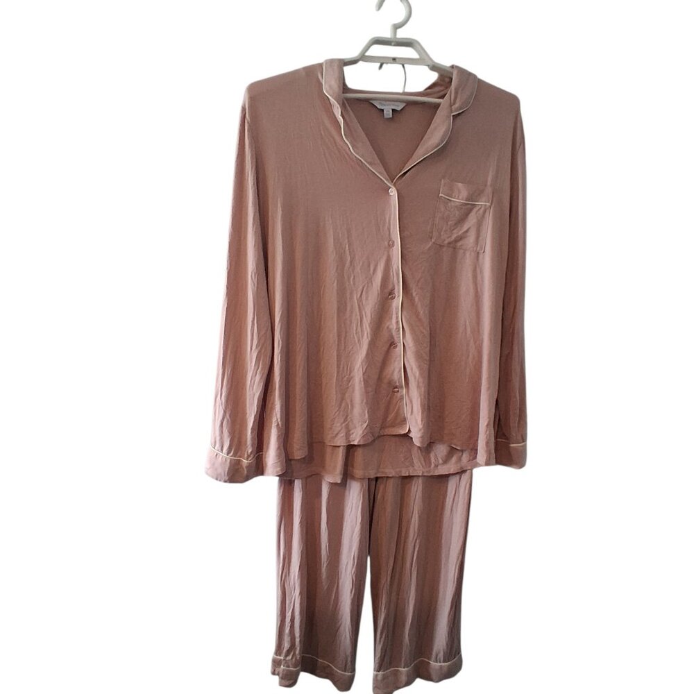 The Company Store pajamas womens size XXL Tencel Modal pink pants shirt